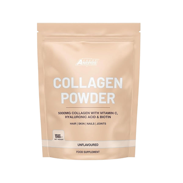 Collagen Powder - Collagen Peptides Powder with Hyaluronic Acid, Vitamin C & Biotin, 5000mg Hydrolysed Bovine Collagen per Serving, Unflavoured, 30 Servings |156g