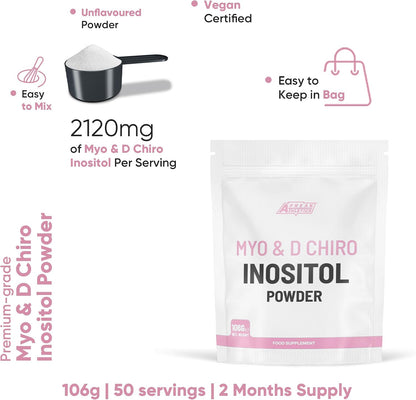 Myo & D Chiro Inositol Powder 106g