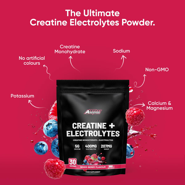 Creatine Monohydrate + Electrolytes Powder