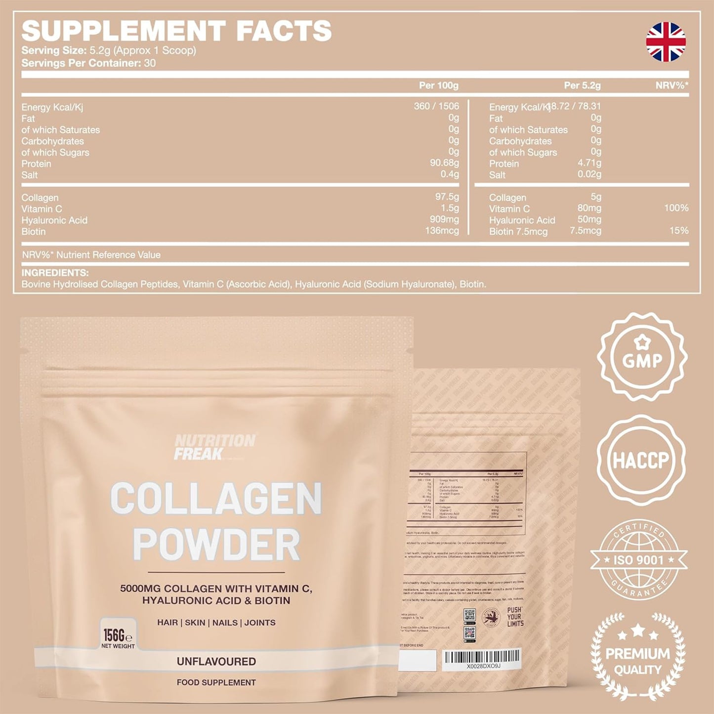 Collagen Glow - Collagen Peptides Powder