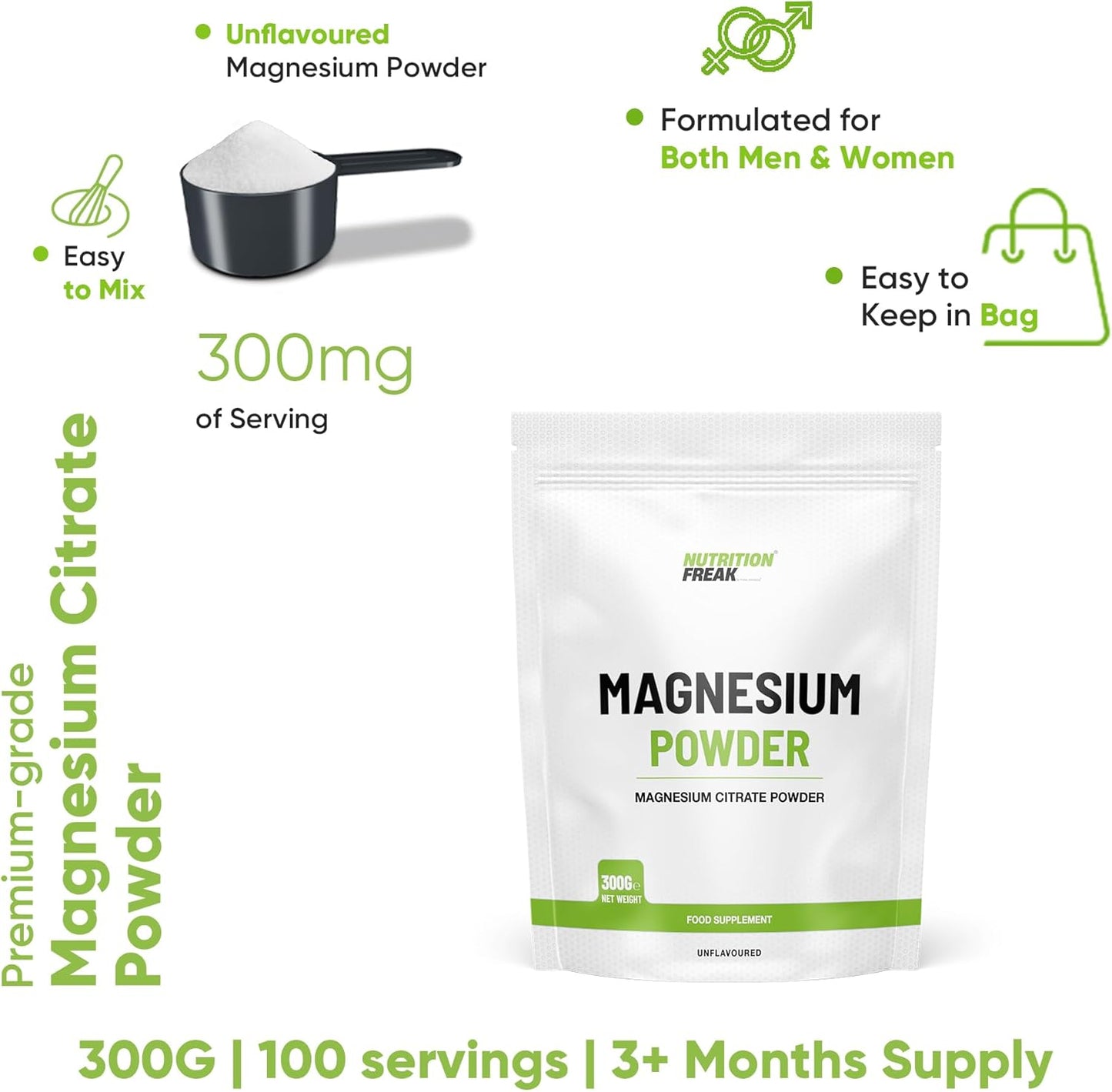 Magnesium Powder 300g