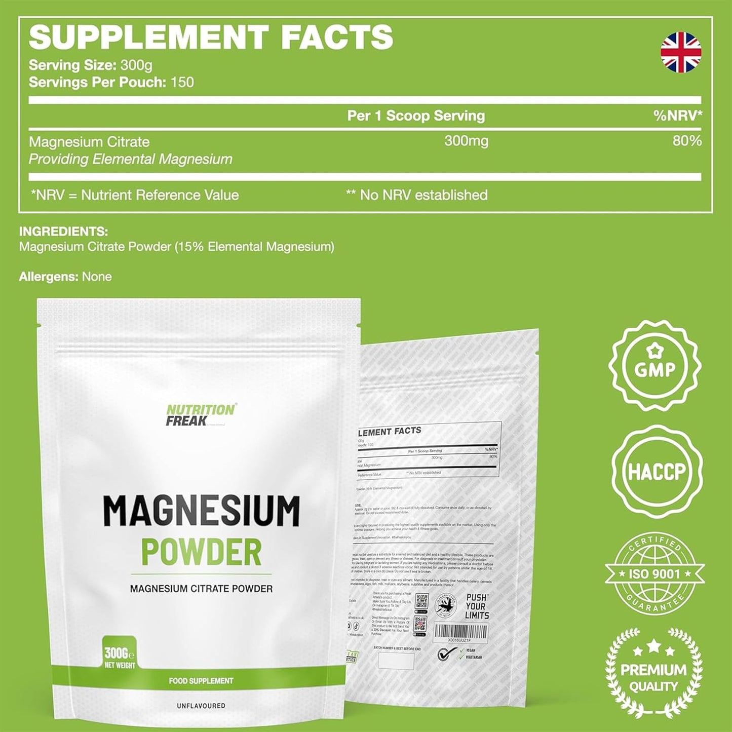 Magnesium Powder 300g