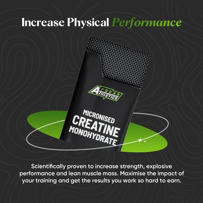 Freak Athletics Creatine Monohydrate Powder - (30 Sachets), 5g Unflavoured Creatine Powder, 100% Pure Micronised Creatine for Strength, Power & Muscle Performance, Easy to Mix, Lab Tested