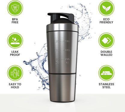 Stainless Steel Protein Shaker