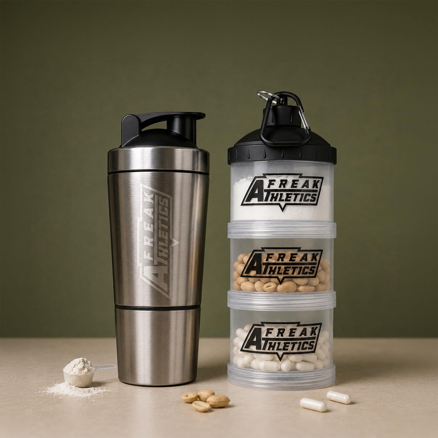 Stainless Steel Protein Shaker
