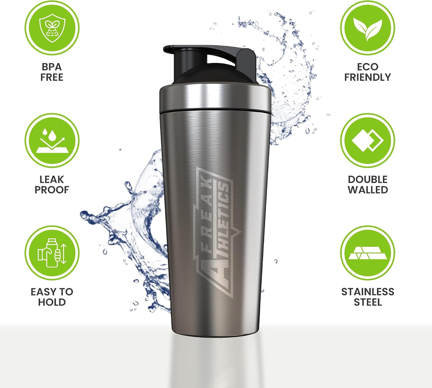 Stainless Steel Protein Shaker