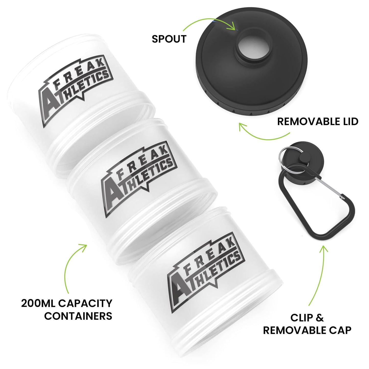 Protein Shaker Bottle | 700ml BPA Free Stainless Steel