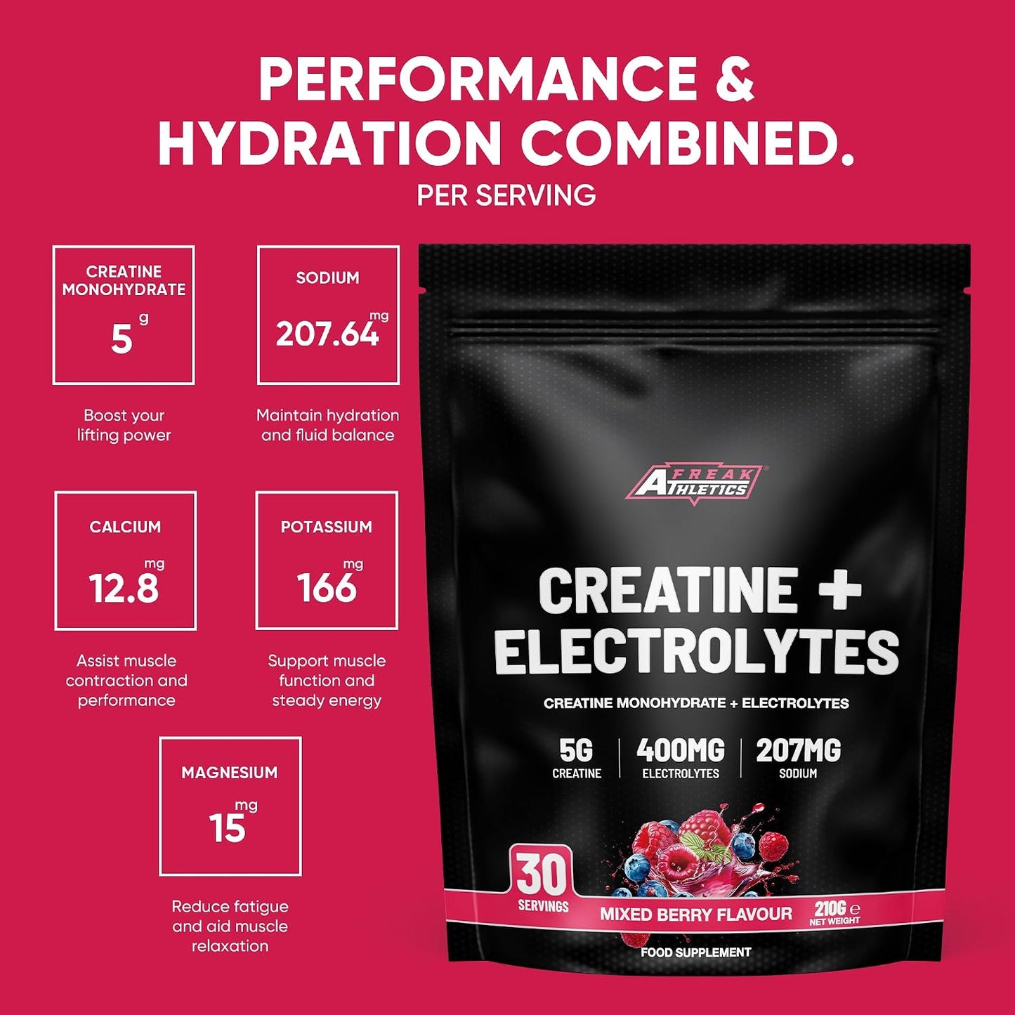 Creatine + Electrolytes Powder