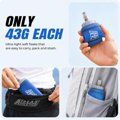 Soft Water Bottle (2 Pack)