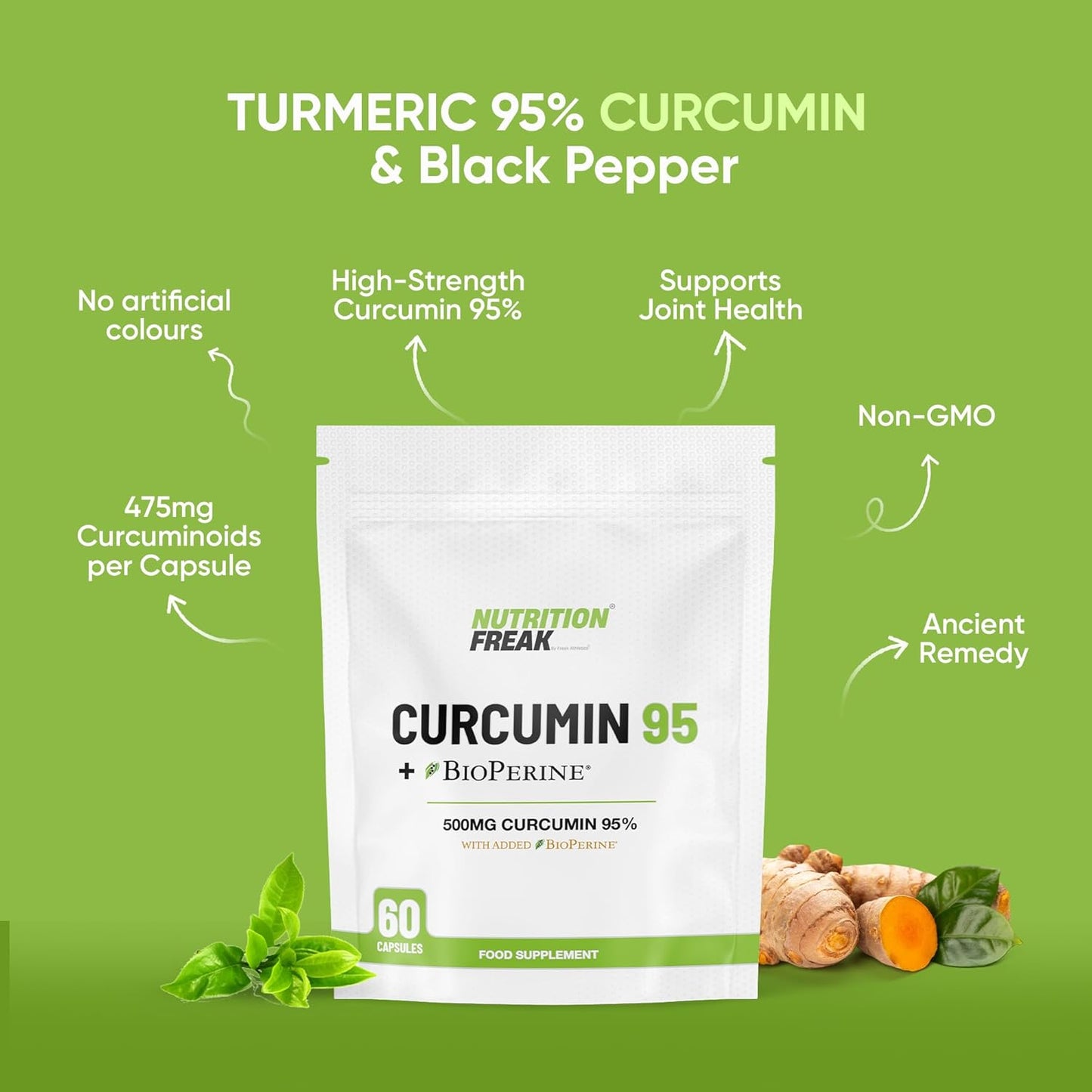 Curcumin 95 + Bioperine®