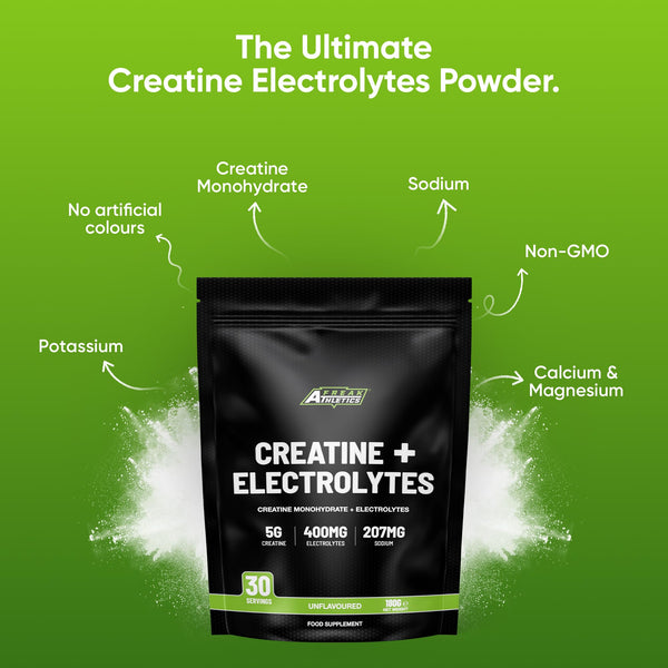 Creatine Monohydrate + Electrolytes Powder