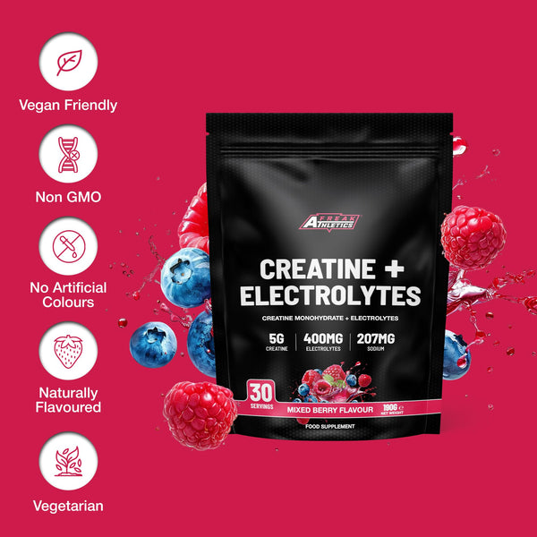 Creatine Monohydrate + Electrolytes Powder