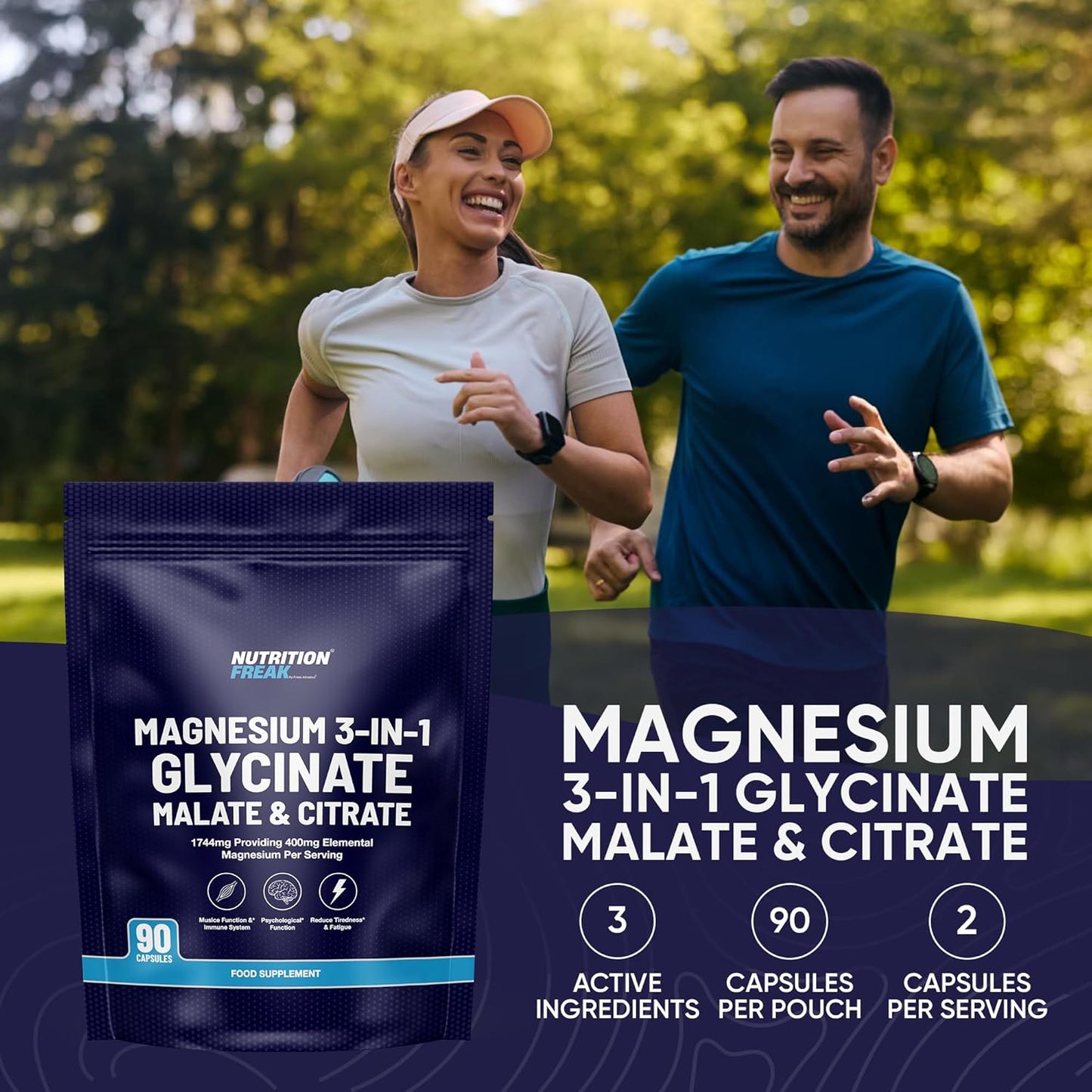 Magnesium Glycinate 3-in-1 Complex