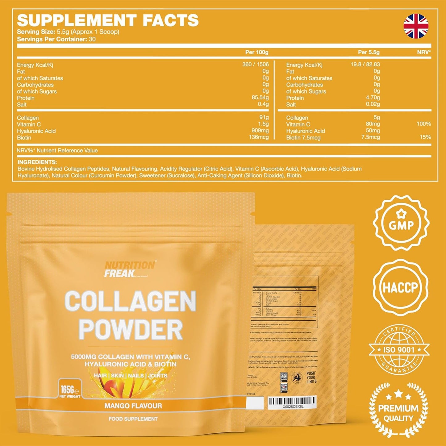 Collagen Glow - Collagen Peptides Powder