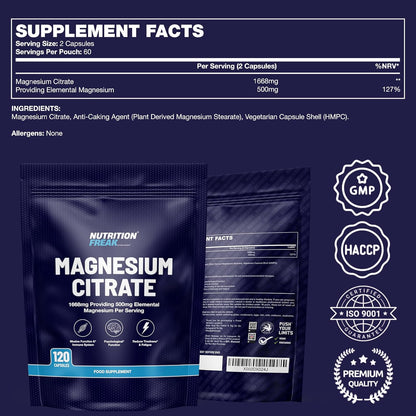 Magnesium Citrate 500 mg