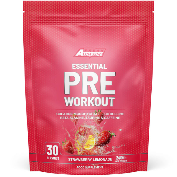Essential Pre Workout Powder - Strawberry Lemonade