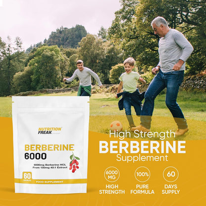 Berberine HCL 6000 mg